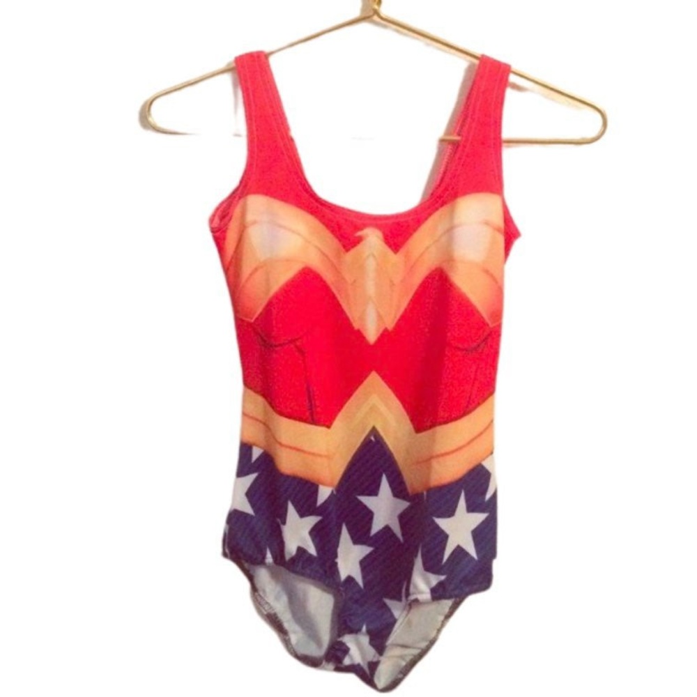 WonderWoman One Piece Bathing Suit